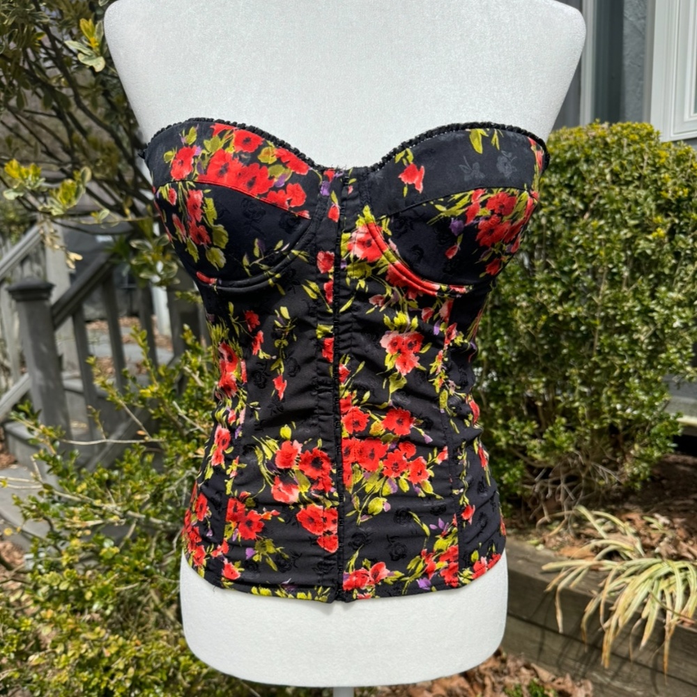 Dolce & Gabbana corset bustier top with boning size36
